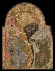 Icon of St Francis Receiving the Stigmata